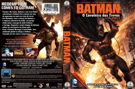 BATMAN: O CAVALEIRO DAS TREVAS PARTE 2 / DUBLADO (DUAL ÁUDIO) - AVI